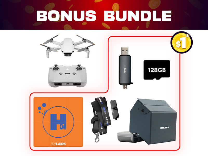 DJI Mini 4K + $1 Bonus Bundle